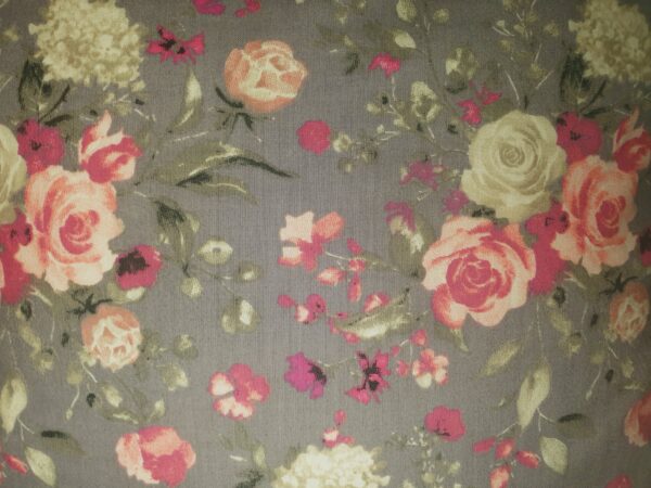 💮💮Komplet 2 szt poszewki 40x40 cm róże vintage biało różowe 100% bawełna HandmadebyAmia