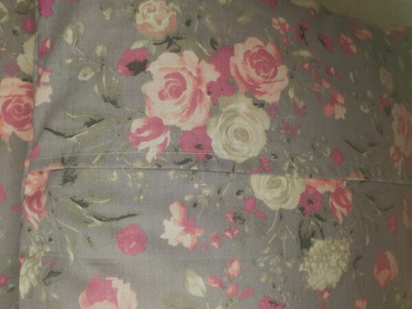 💮💮Komplet 2 szt poszewki 40x40 cm róże vintage biało różowe 100% bawełna HandmadebyAmia