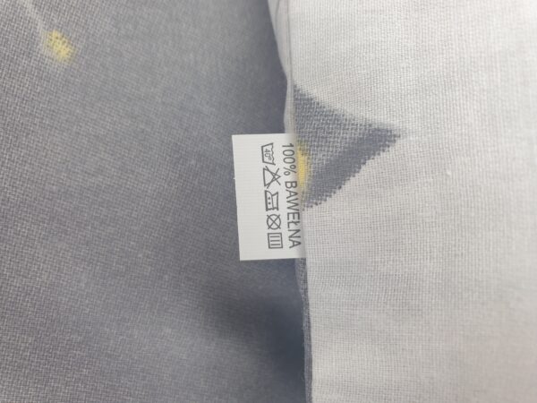 🌸🏵️Komplet 2 szt poszewki 40x40 kwiaty  szaro-różowe 100% bawełna HandmadebyAmia