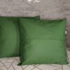 🌿Komplet 2 szt poszewki 40x40 zielone 100% bawełna HandmadebyAmia
