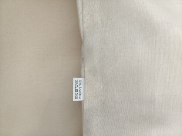 Komplet 2 szt poszewki 40x40 beżowe 100% bawełna HandmadebyAmia