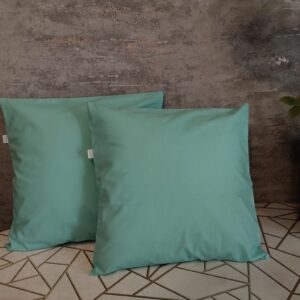 Komplet 2 szt poszewki 40x40 miętowe 100% bawełna HandmadebyAmia