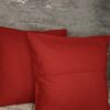 ❤️Komplet 2 szt poszewki 40x40 czerwone 100% bawełna HandmadebyAmia