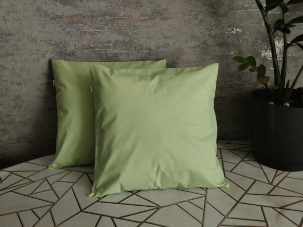 🍋‍🟩🍋‍🟩Komplet 2 szt poszewki 40x40 limonka 100% bawełna HandmadebyAmia