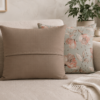 Poszewki 40x40 bawełna – kwiaty szare eleganckie boho | HandmadebyAmia