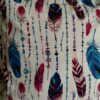 🪶🪶Komplet 2 szt poszewki 40x40 cm pióra boho kolorowe  100% bawełna HandmadebyAmia