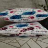 🪶🪶Komplet 2 szt poszewki 40x40 cm pióra boho kolorowe  100% bawełna HandmadebyAmia