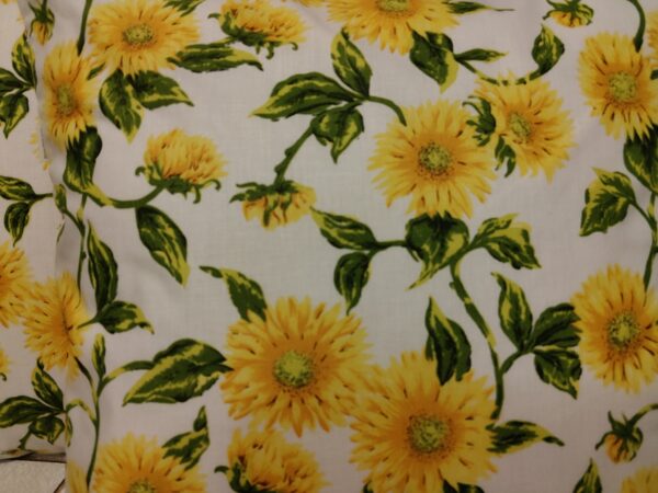 🌻🌻Komplet 2 szt poszewki 40x40 cm słoneczniki musztardowy tył boho 100% bawełna HandmadebyAmia