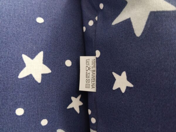 💫☪️⭐🪐Komplet 2 szt poszewki 40x40 cm kosmos gwiazdy planety granatowe 100% bawełna HandmadebyAmia