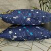 💫☪️⭐🪐Komplet 2 szt poszewki 40x40 cm kosmos gwiazdy planety granatowe 100% bawełna HandmadebyAmia