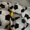 ⚽⛹️‍♀️Komplet 2 szt poszewki 40x40 cm piłka nożna kolorowe piłki 100% bawełna HandmadebyAmia