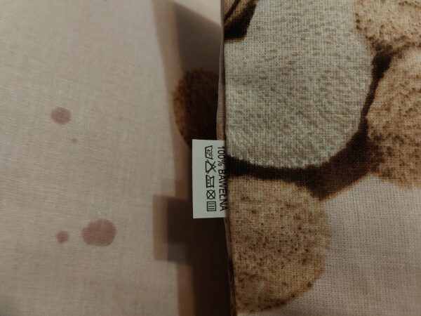 🧸🤍🤍🧸Komplet 2 szt poszewki 40x40 cm misie z serduszkiem różowe tło 100% bawełna HandmadebyAmia