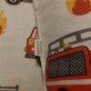 🚒🚒Komplet 2 szt poszewki 40x40 cm straż pożarna auta dziecięce 100% bawełna HandmadebyAmia
