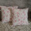 🌿🌹Komplet 2 szt poszewki 40x40 cm pastelowe róże jasne 100% bawełna HandmadebyAmia