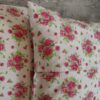 🌿🌹🌹Komplet 2 szt poszewki 40x40 cm róże vintage białe 100% bawełna HandmadebyAmia