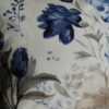 oplus_0 2 szt poszewki 40x40 kwiaty niebieskie beżowe bawełna HandmadebyAmia