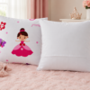 Poszewki 40x40 bawełna – księżniczka dla dziewczynki | HandmadebyAmia