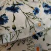 Poszewki 40x40 Chabry i Rumianki – 2 szt. | 100% bawełna | Styl rustykalny